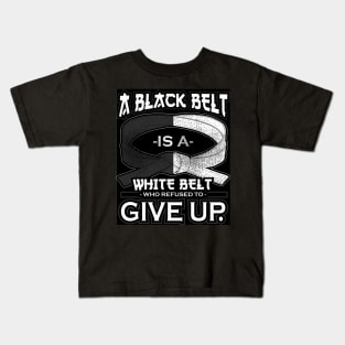 Motivational Martial Jitsu Kids T-Shirt